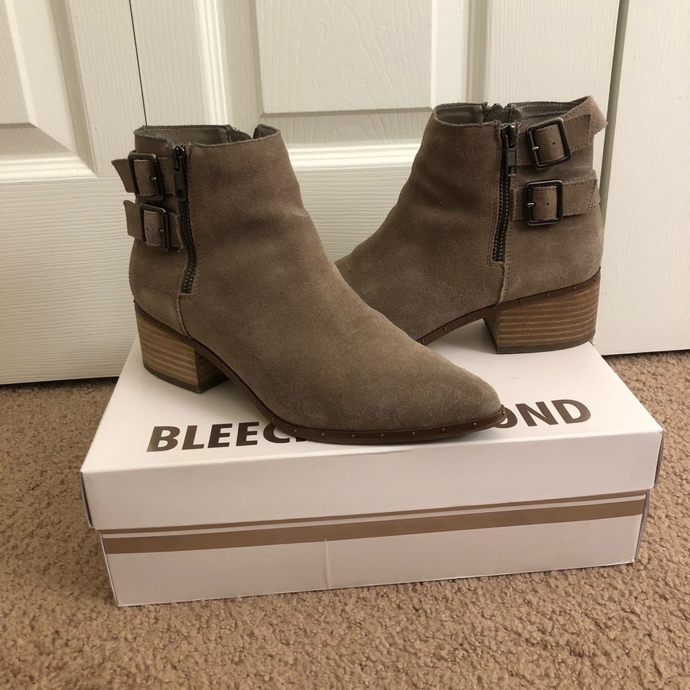 Taupe Ankle Booties
